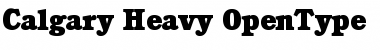 Download Calgary-Heavy Font