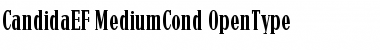 CandidaEF MediumCond Font