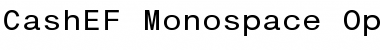 CashEF Monospace Font