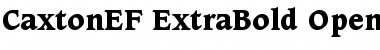 CaxtonEF&nbsp;ExtraBold