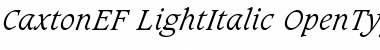 CaxtonEF Font