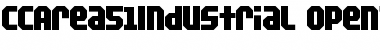 Download CCArea51Industrial Font
