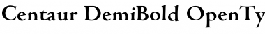 Centaur DemiBold Font