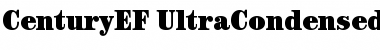CenturyEF-UltraCondensed Font