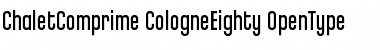 Download ChaletComprime-CologneEighty Font