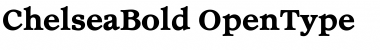 ChelseaBold Regular Font