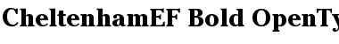 CheltenhamEF-Bold Regular Font