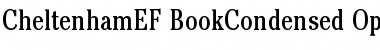 CheltenhamEF-BookCondensed Font