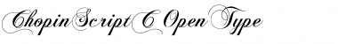 Download ChopinScriptC Font Download ChopinScriptC Font