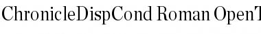 Chronicle Disp Cond Roman Font