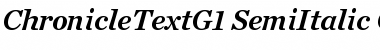 Chronicle Text G1 Font