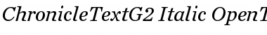 Download Chronicle Text G2 Font