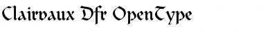 Clairvaux Font