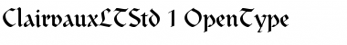 Download Clairvaux LT Std Font Download Clairvaux LT Std Font