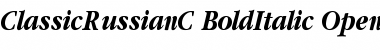 ClassicRussianC Font