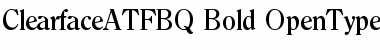 Download Clearface ATF BQ Font Download Clearface ATF BQ Font