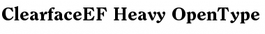 Download ClearfaceEF-Heavy Font Download ClearfaceEF-Heavy Font