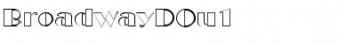 Download BroadwayDOu1 Font Download BroadwayDOu1 Font
