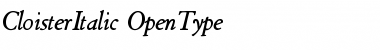 Cloister Italic Font