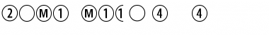 Combnumb Font