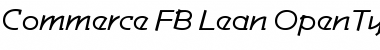 Download Commerce FB Lean Font Download Commerce FB Lean Font