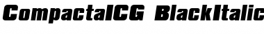 CompactaICG BlackItalic Font