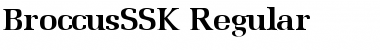 BroccusSSK Font