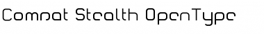 Comsat Stealth Font