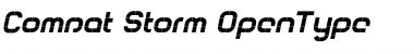 Comsat Storm Font