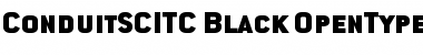ConduitSCITC Black Font