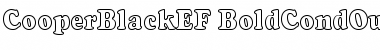 Download CooperBlackEF-BoldCondOutline Font Download CooperBlackEF-BoldCondOutline Font