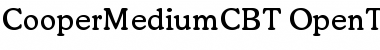 Download CooperMediumC BT Font