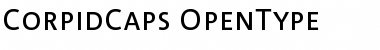 Corpid Caps Regular Font