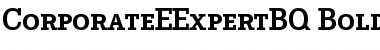 Corporate E Expert BQ Font