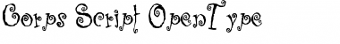 Download Corps-Script Font Download Corps-Script Font