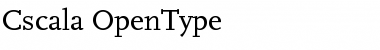 Cscala Font