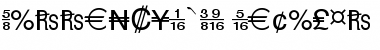 Currency Pi Regular Font