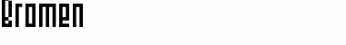 Download Bromen Font Download Bromen Font