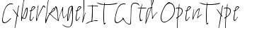 Cyberkugel ITC Std Font