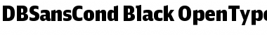 DB Sans Cond Black Font