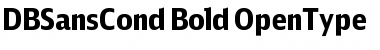 DB Sans Cond Font