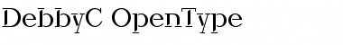 DebbyC Regular Font