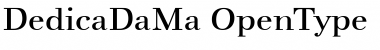 Download Dedica DaMa Font