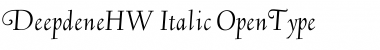 Deepdene HW-Italic