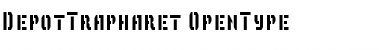 Depot Trapharet Regular Font