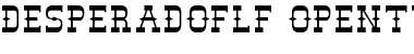 DesperadoFLF Regular Font