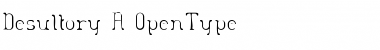 Desultory Font Desultory Font
