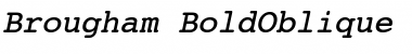 Brougham&nbsp;BoldOblique