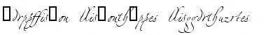 Zapfino Linotype Ligature Font