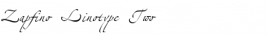 Zapfino Linotype Two Regular Font